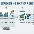 fictief rendement box 3 berekening stappen vermogen naar belasting 2025