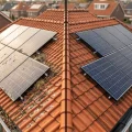 vogelwering zonnepanelen geplaatst op schuin dak met en zonder bescherming